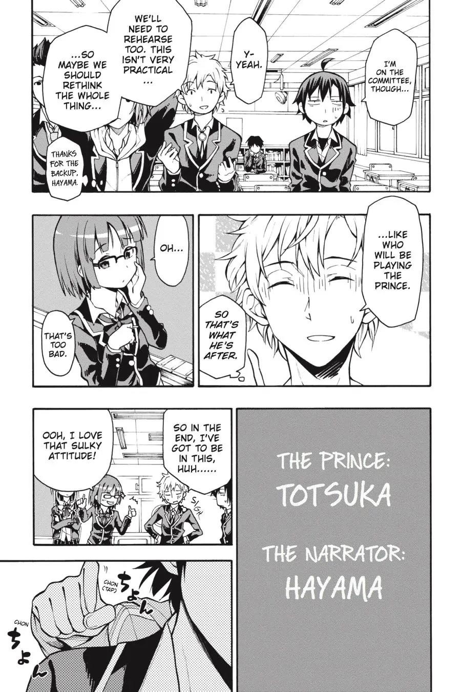 My Youth Romantic Comedy Is Wrong as I Expected @ comic Chapter 37 - Page 3
