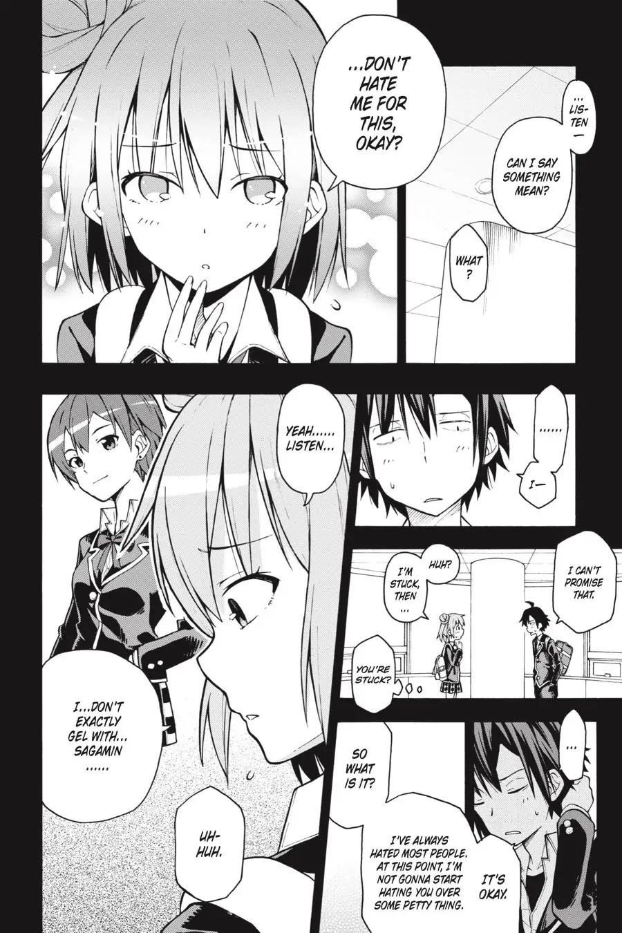 My Youth Romantic Comedy Is Wrong as I Expected @ comic Chapter 37 - Page 6
