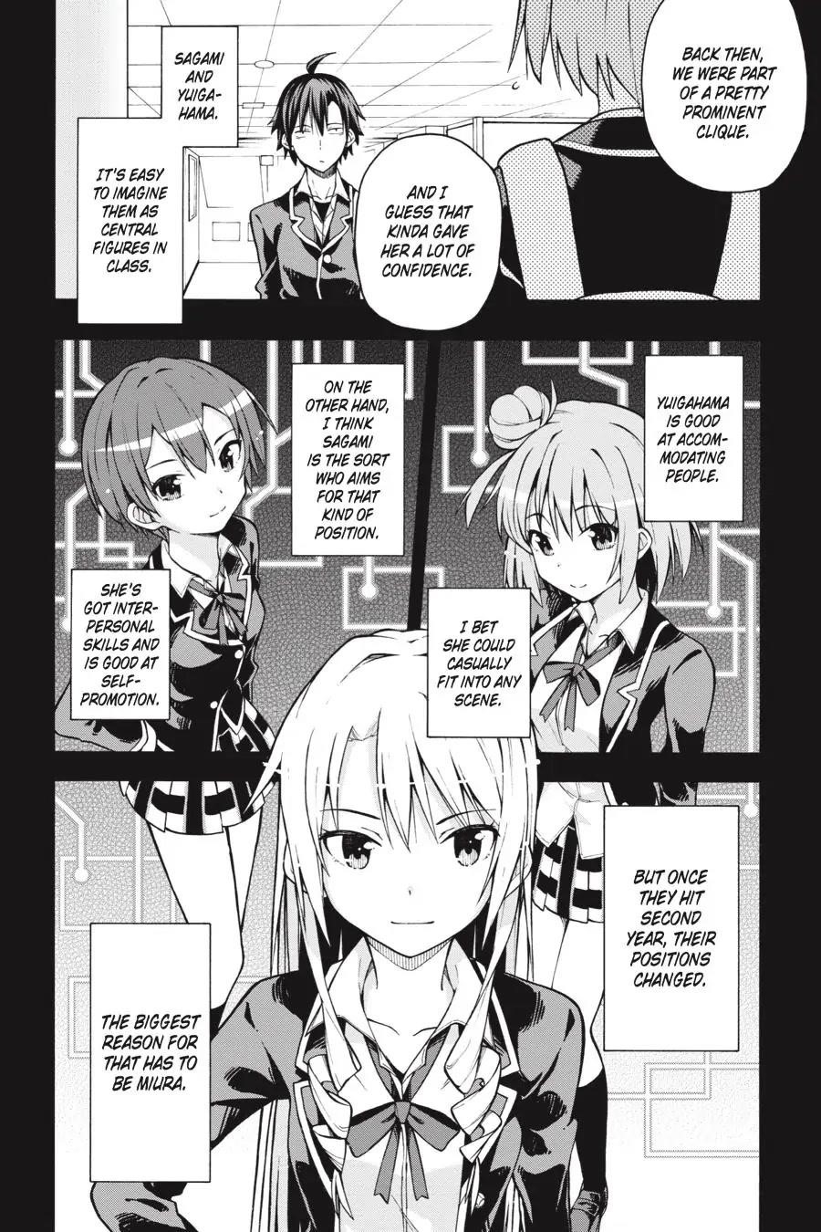 My Youth Romantic Comedy Is Wrong as I Expected @ comic Chapter 37 - Page 8