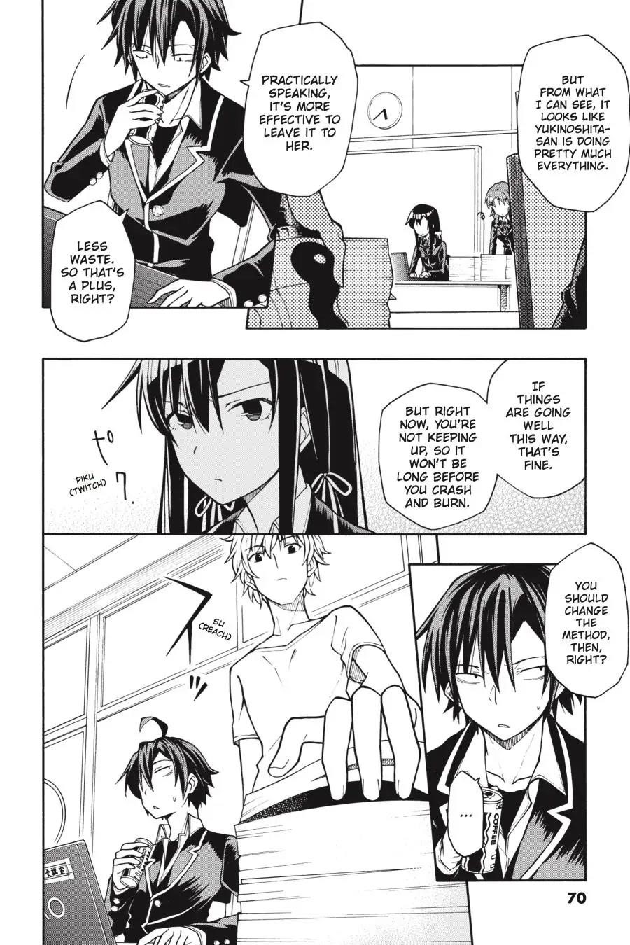 My Youth Romantic Comedy Is Wrong as I Expected @ comic Chapter 38 - Page 12