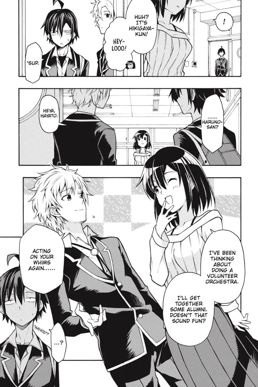 My Youth Romantic Comedy Is Wrong as I Expected @ comic Chapter 38 - Page 3