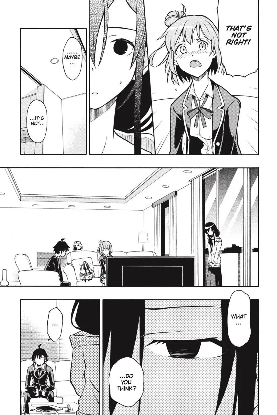 My Youth Romantic Comedy Is Wrong as I Expected @ comic Chapter 39 - Page 13