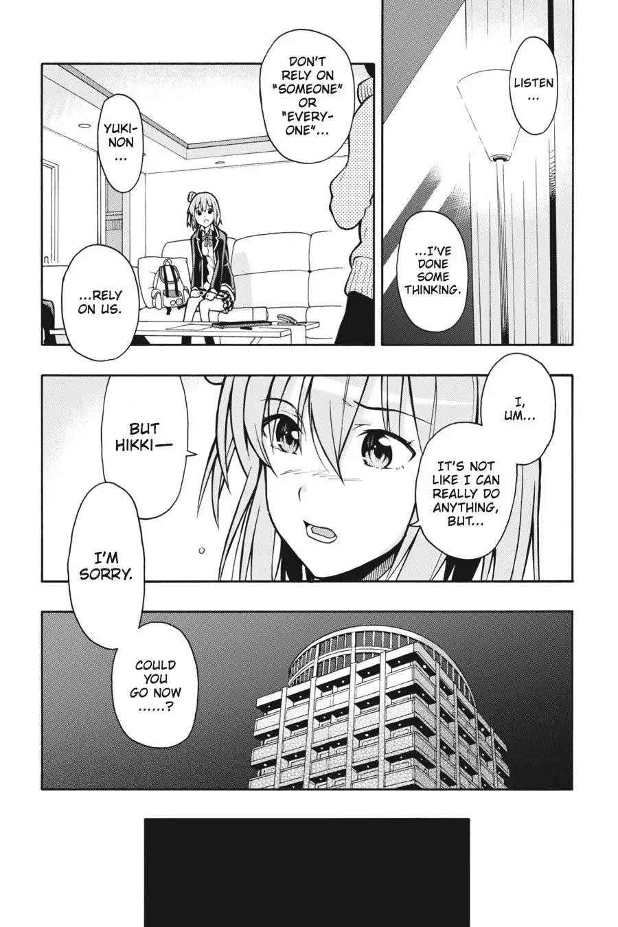 My Youth Romantic Comedy Is Wrong as I Expected @ comic Chapter 39 - Page 16