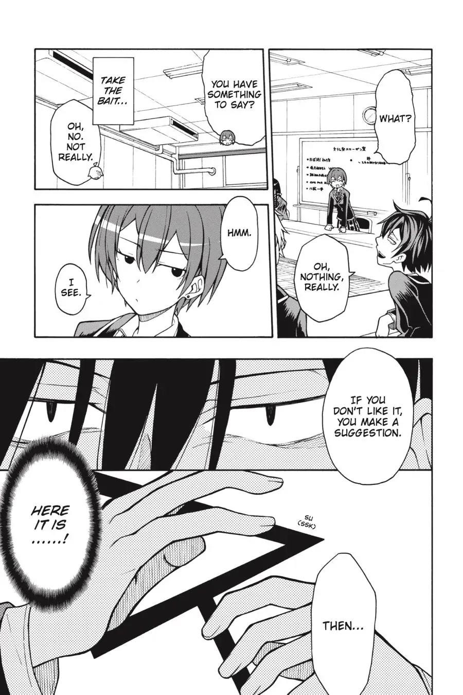 My Youth Romantic Comedy Is Wrong as I Expected @ comic Chapter 39 - Page 25