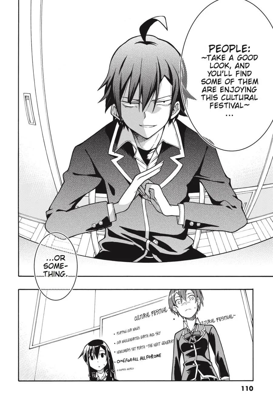 My Youth Romantic Comedy Is Wrong as I Expected @ comic Chapter 39 - Page 26