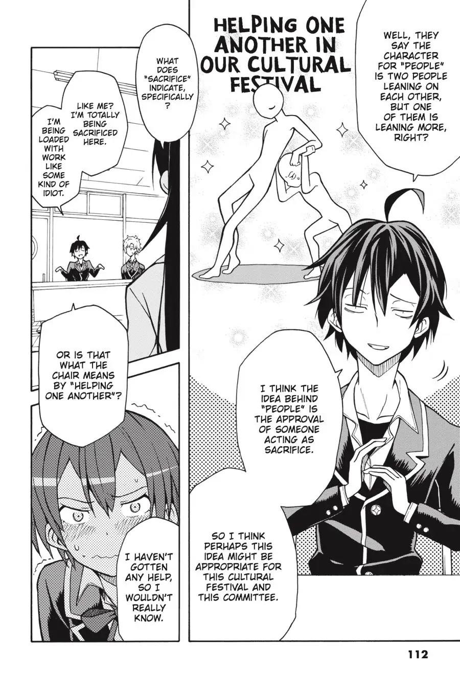 My Youth Romantic Comedy Is Wrong as I Expected @ comic Chapter 39 - Page 28