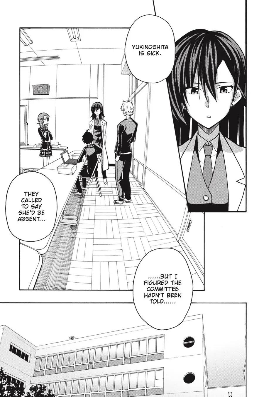 My Youth Romantic Comedy Is Wrong as I Expected @ comic Chapter 39 - Page 3