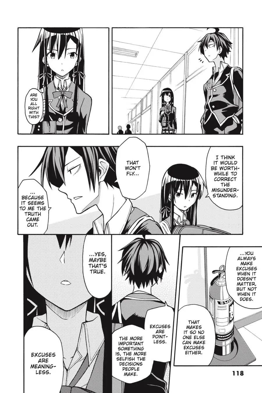 My Youth Romantic Comedy Is Wrong as I Expected @ comic Chapter 39 - Page 34