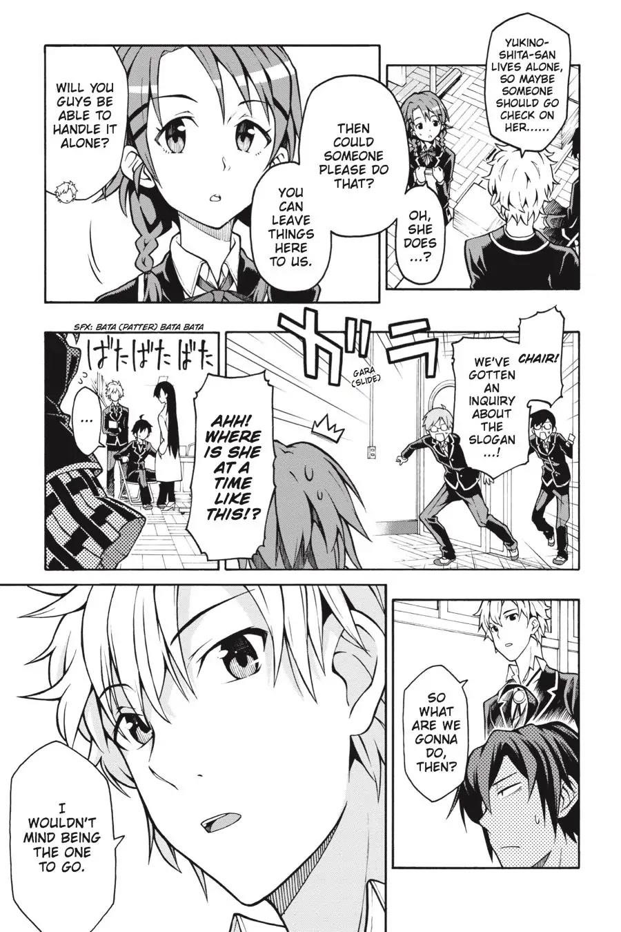 My Youth Romantic Comedy Is Wrong as I Expected @ comic Chapter 39 - Page 5