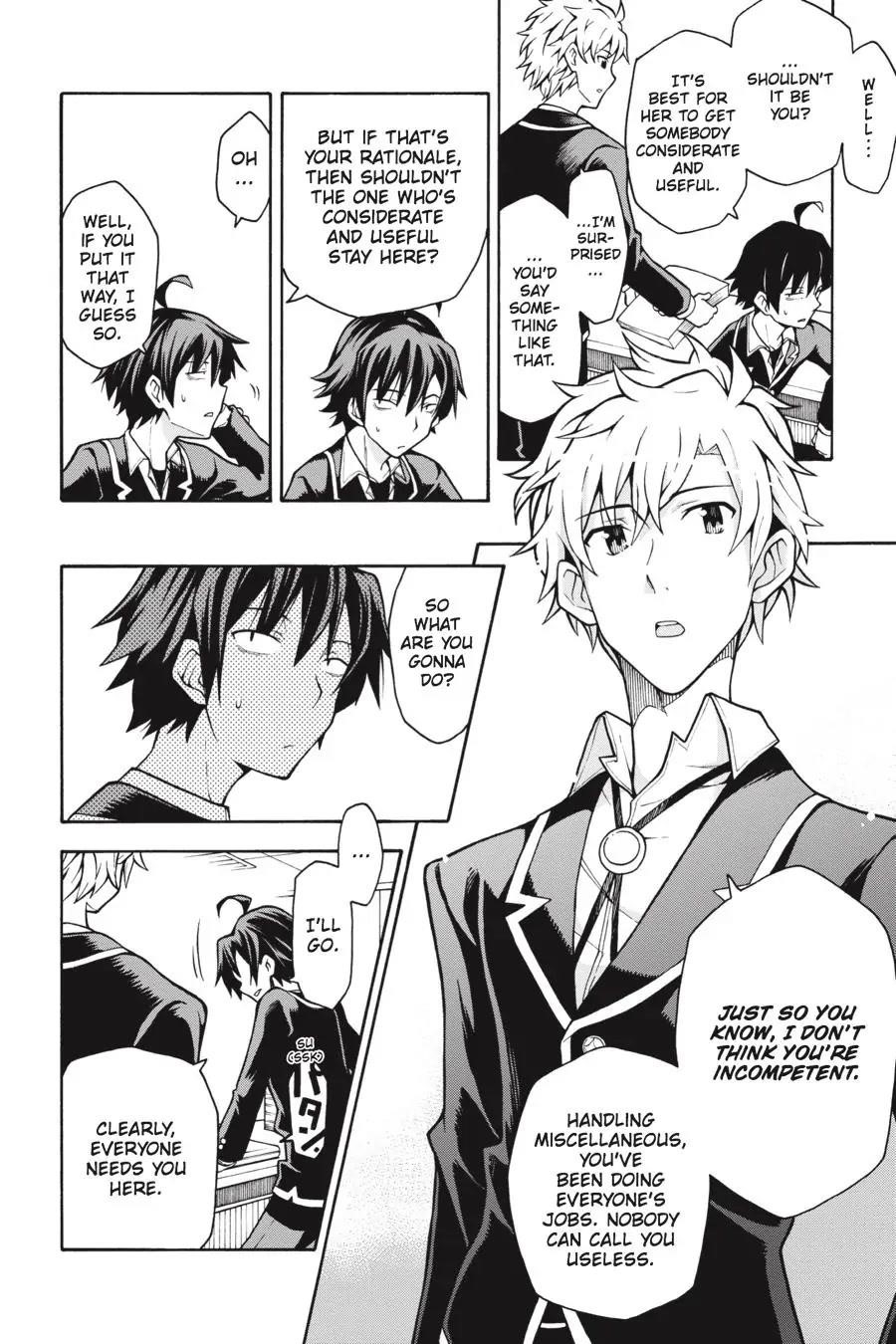 My Youth Romantic Comedy Is Wrong as I Expected @ comic Chapter 39 - Page 6