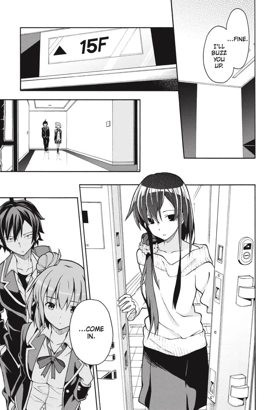 My Youth Romantic Comedy Is Wrong as I Expected @ comic Chapter 39 - Page 9