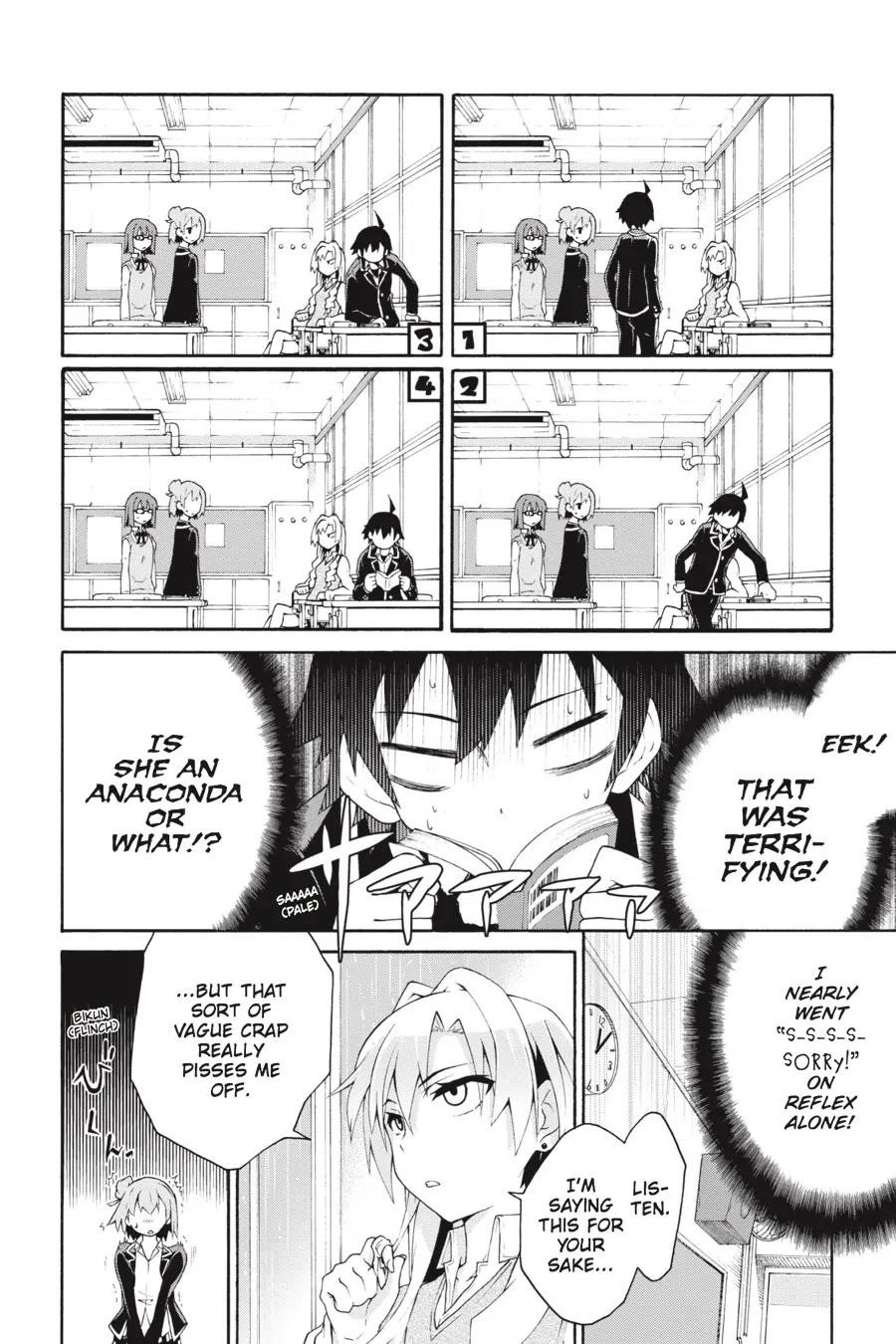 My Youth Romantic Comedy Is Wrong as I Expected @ comic Chapter 4 - Page 15