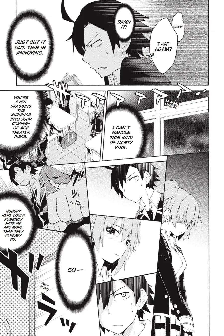 My Youth Romantic Comedy Is Wrong as I Expected @ comic Chapter 4 - Page 16