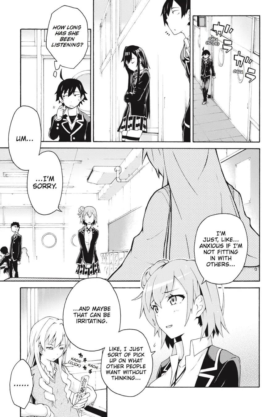My Youth Romantic Comedy Is Wrong as I Expected @ comic Chapter 4 - Page 21