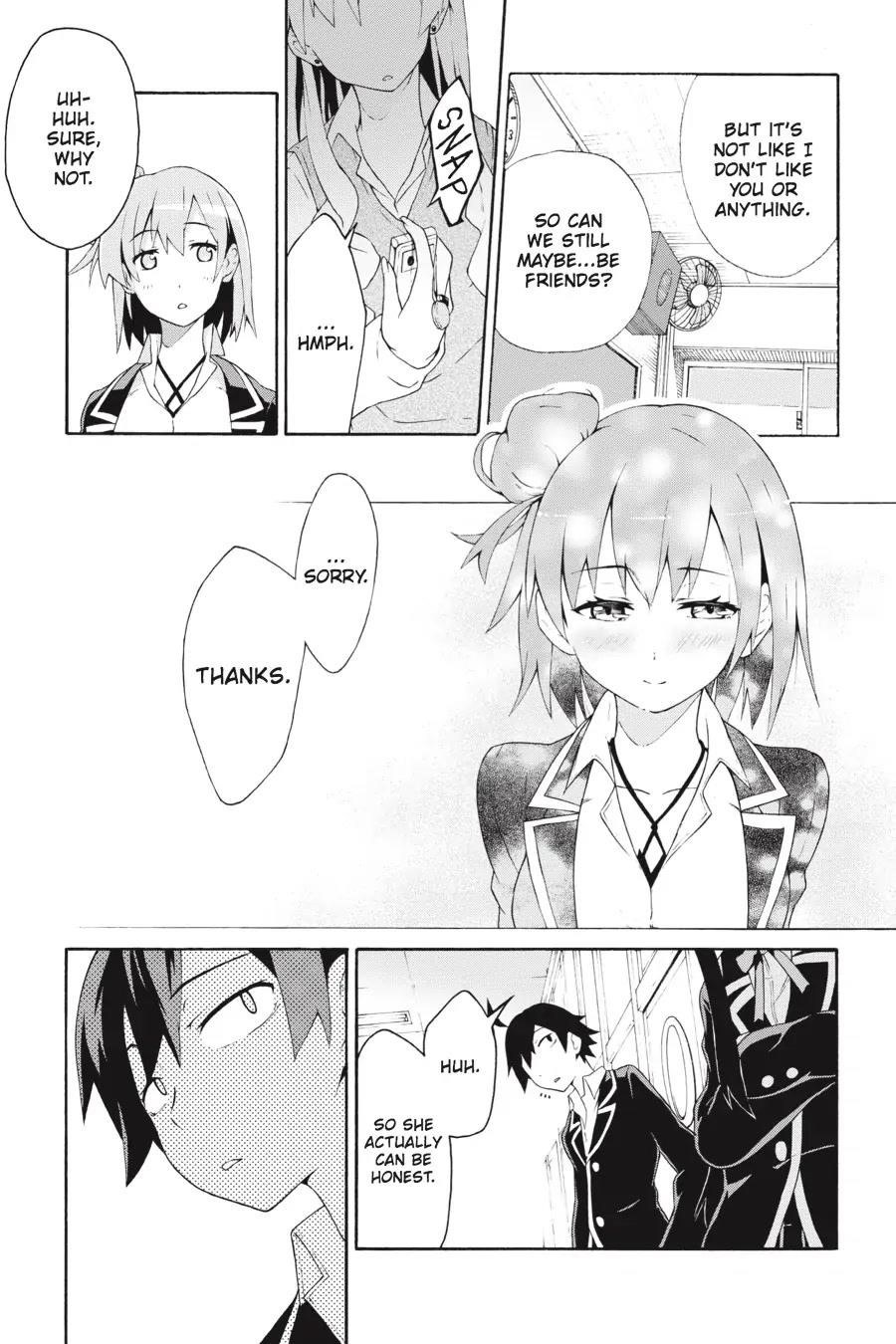 My Youth Romantic Comedy Is Wrong as I Expected @ comic Chapter 4 - Page 23
