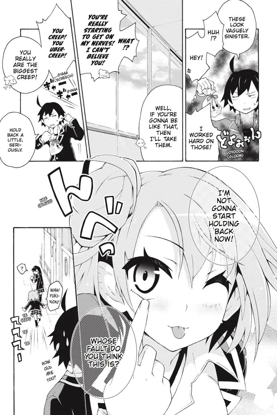 My Youth Romantic Comedy Is Wrong as I Expected @ comic Chapter 4 - Page 27