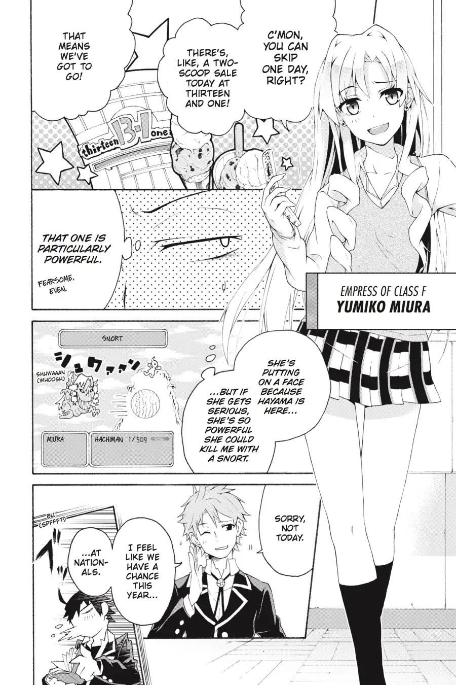 My Youth Romantic Comedy Is Wrong as I Expected @ comic Chapter 4 - Page 7