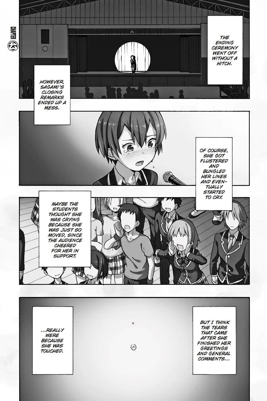 My Youth Romantic Comedy Is Wrong as I Expected @ comic Chapter 43 - Page 1