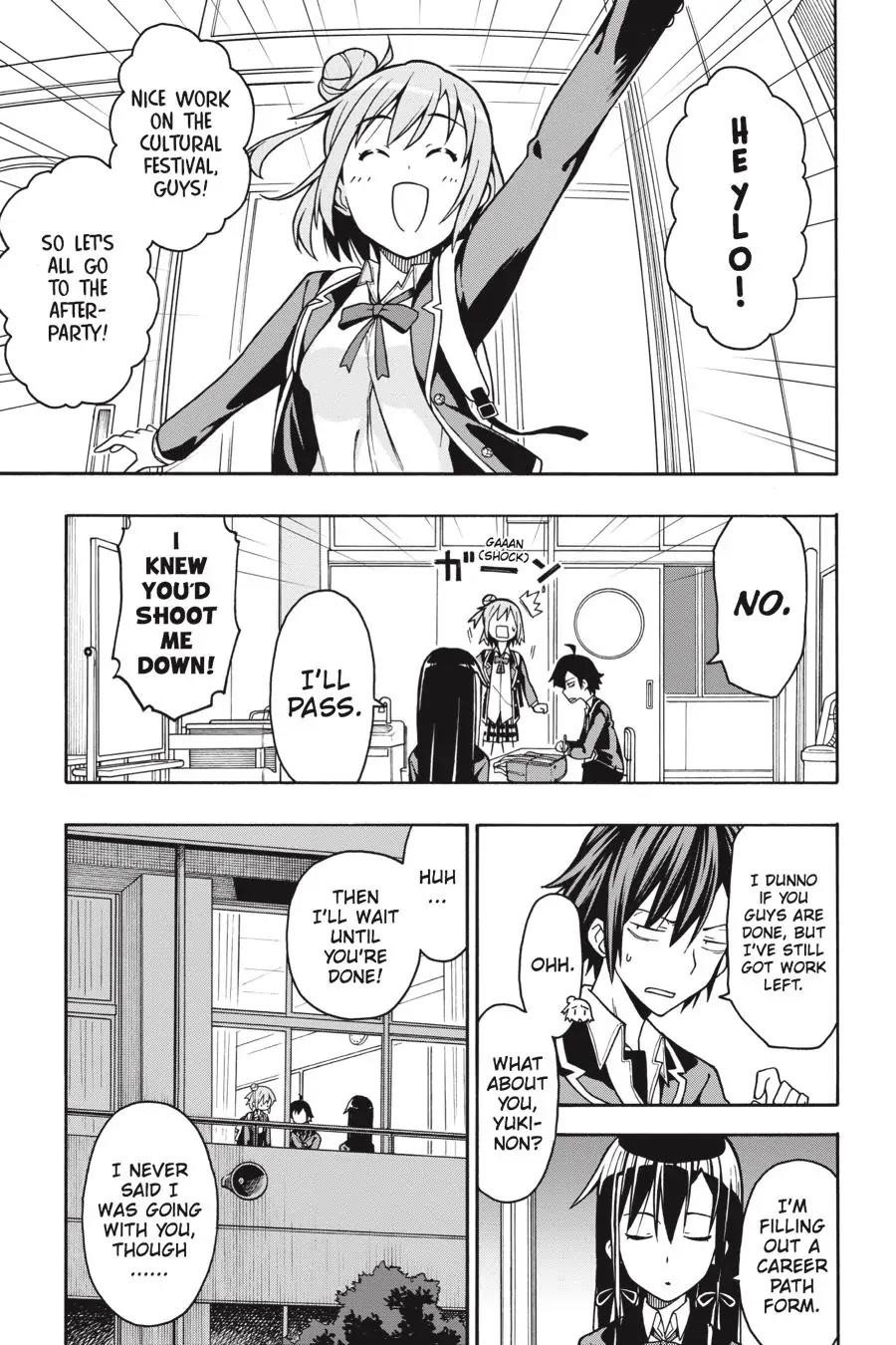 My Youth Romantic Comedy Is Wrong as I Expected @ comic Chapter 43 - Page 22