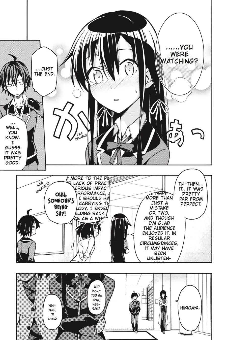 My Youth Romantic Comedy Is Wrong as I Expected @ comic Chapter 43 - Page 7