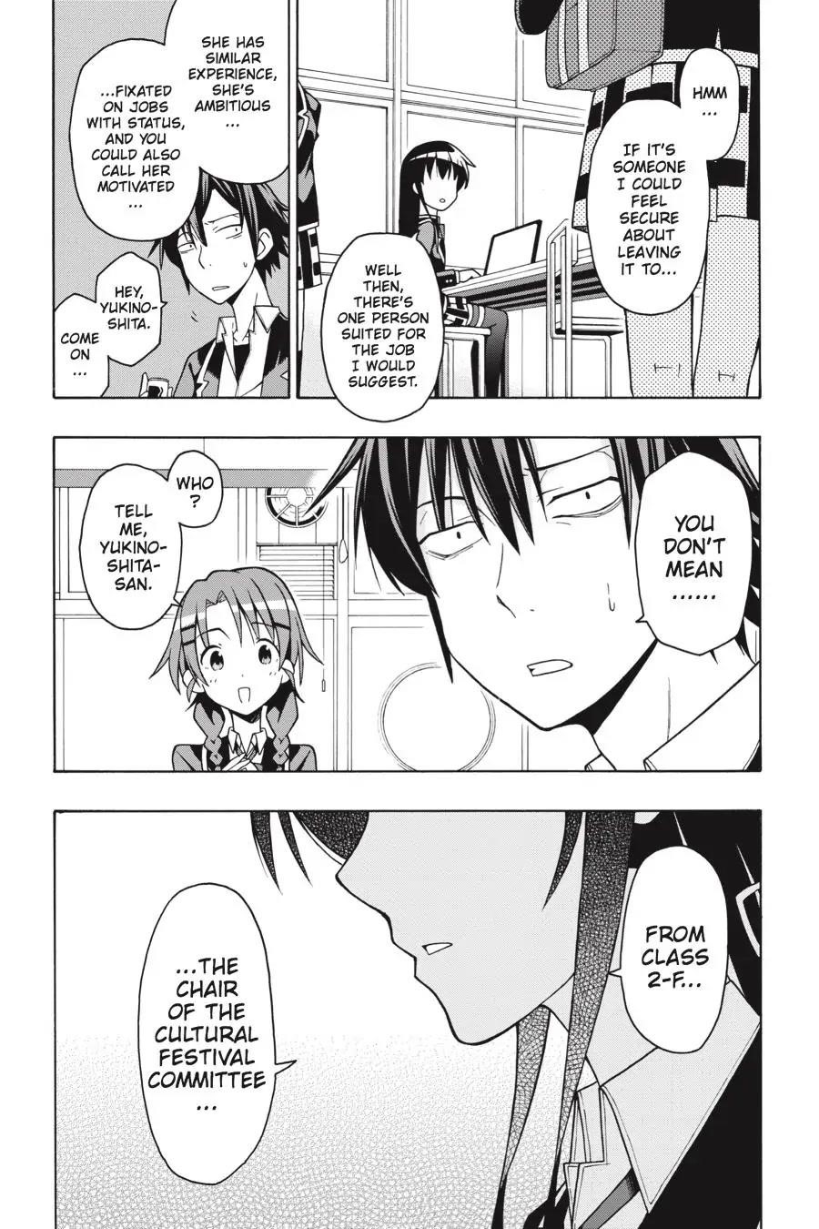 My Youth Romantic Comedy Is Wrong as I Expected @ comic Chapter 44 - Page 10