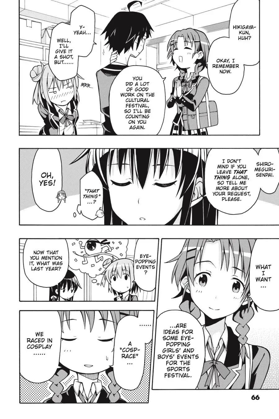 My Youth Romantic Comedy Is Wrong as I Expected @ comic Chapter 44 - Page 8