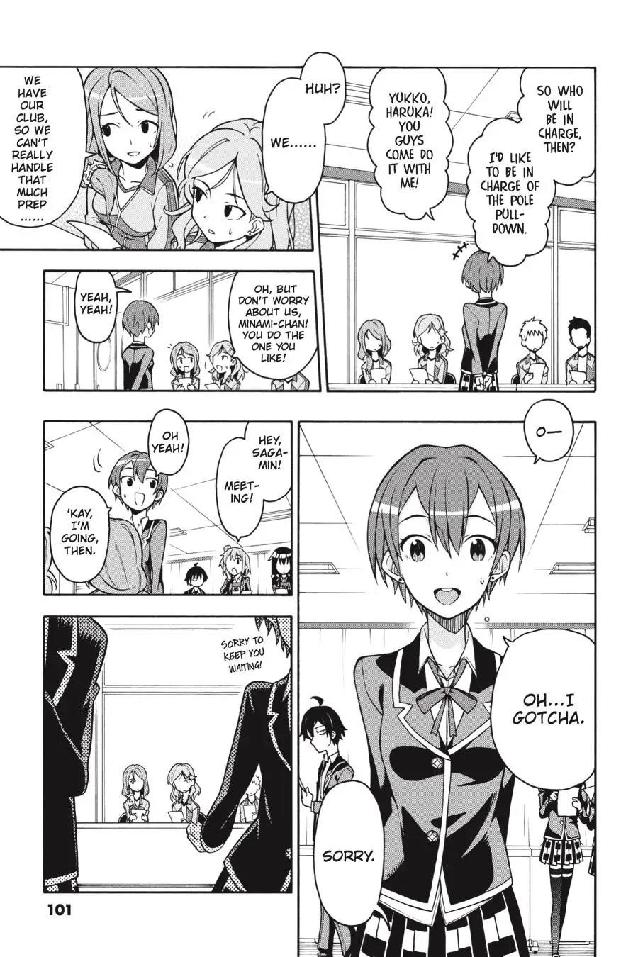 My Youth Romantic Comedy Is Wrong as I Expected @ comic Chapter 45 - Page 15