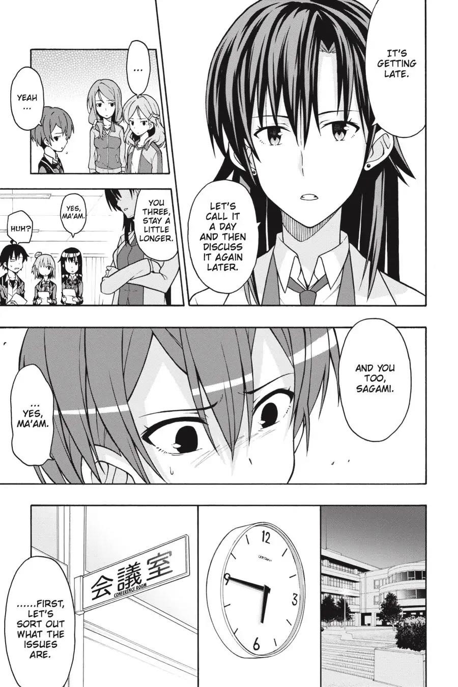 My Youth Romantic Comedy Is Wrong as I Expected @ comic Chapter 45 - Page 19