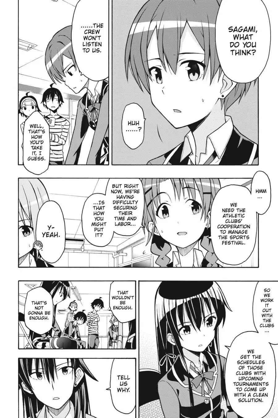 My Youth Romantic Comedy Is Wrong as I Expected @ comic Chapter 45 - Page 20
