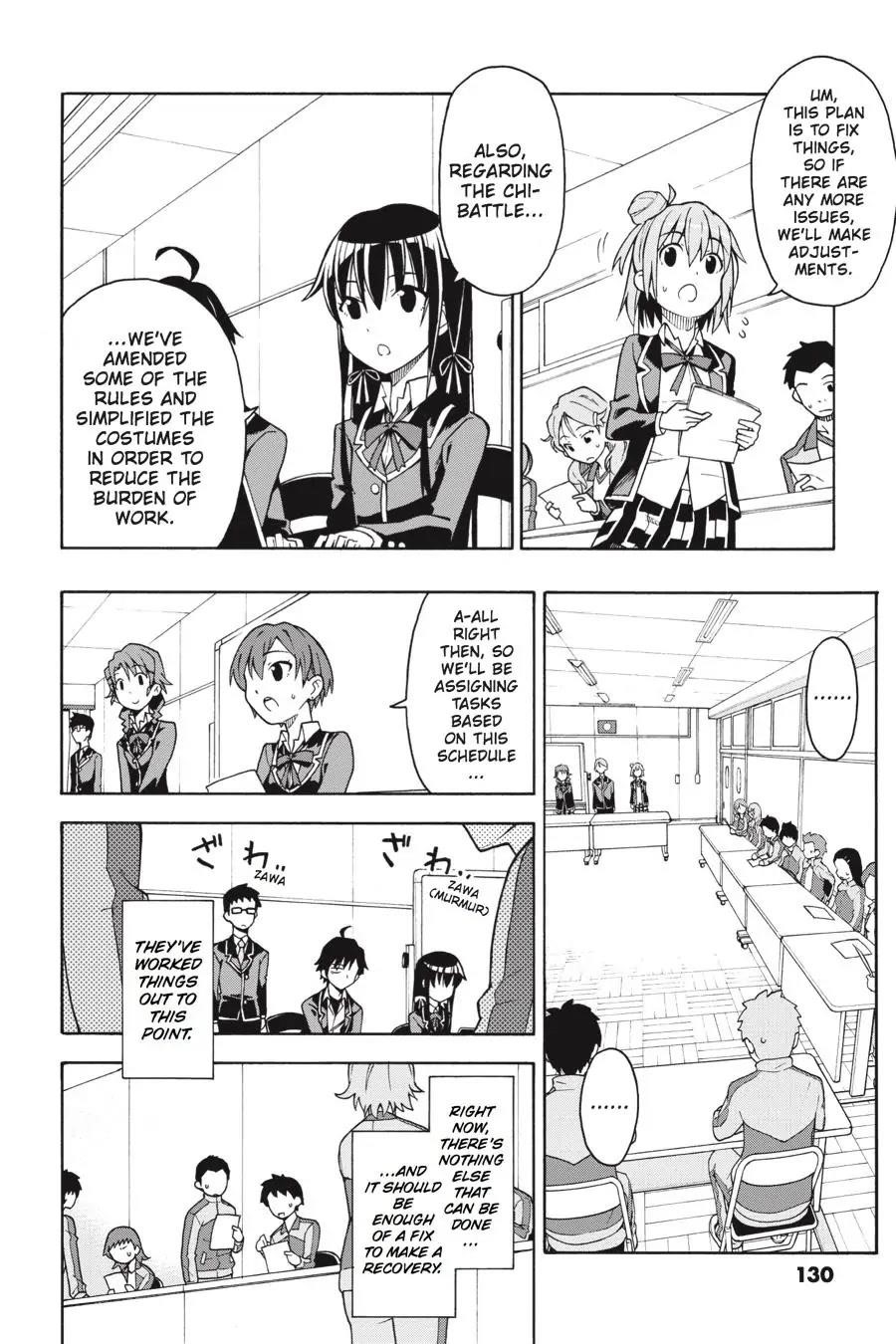My Youth Romantic Comedy Is Wrong as I Expected @ comic Chapter 46 - Page 14