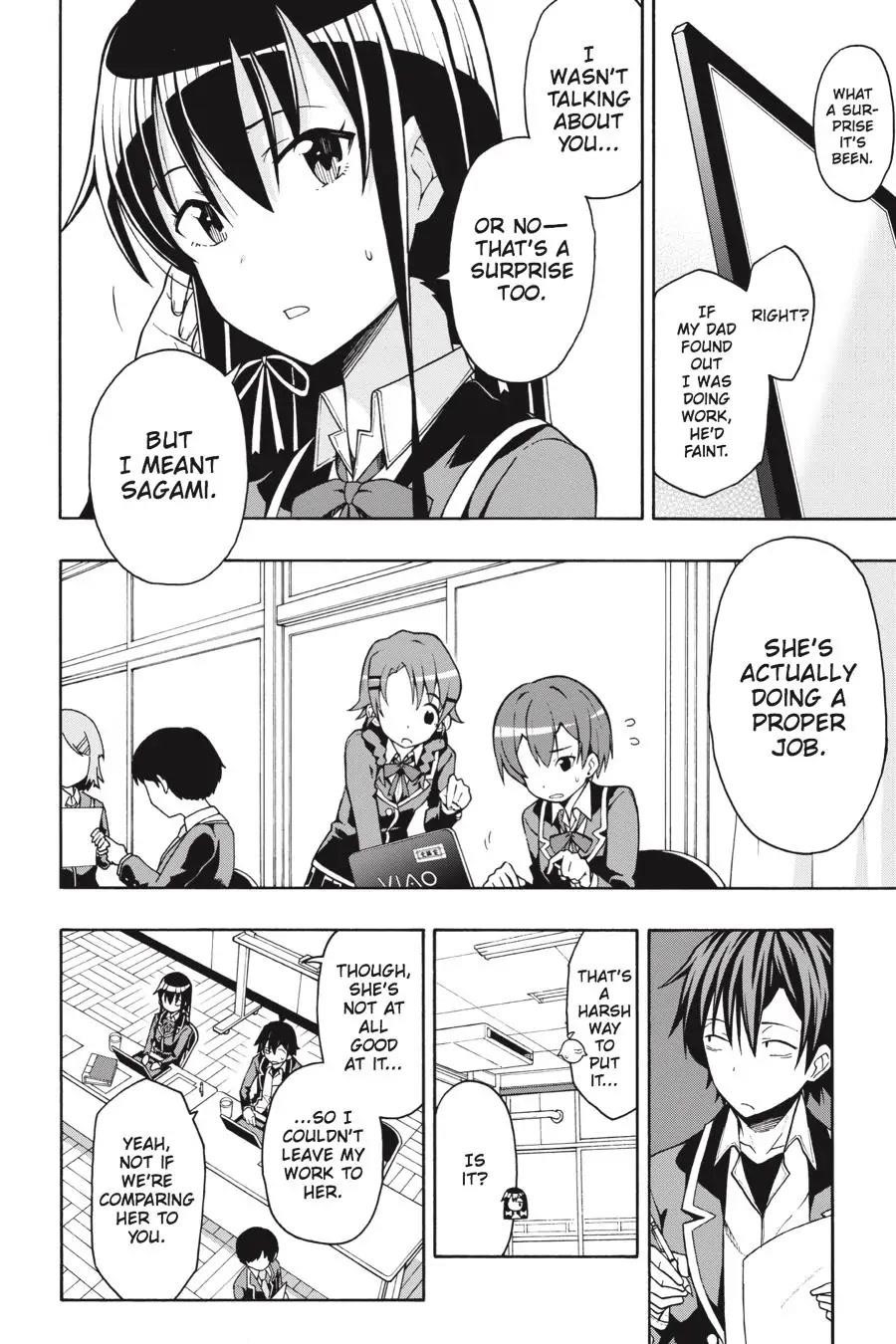 My Youth Romantic Comedy Is Wrong as I Expected @ comic Chapter 46 - Page 16