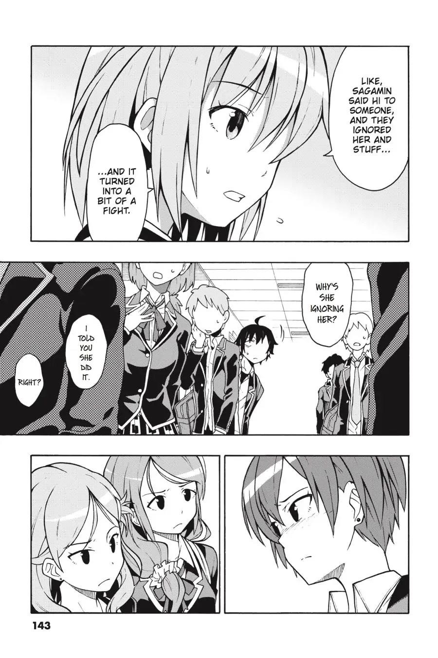 My Youth Romantic Comedy Is Wrong as I Expected @ comic Chapter 46 - Page 27