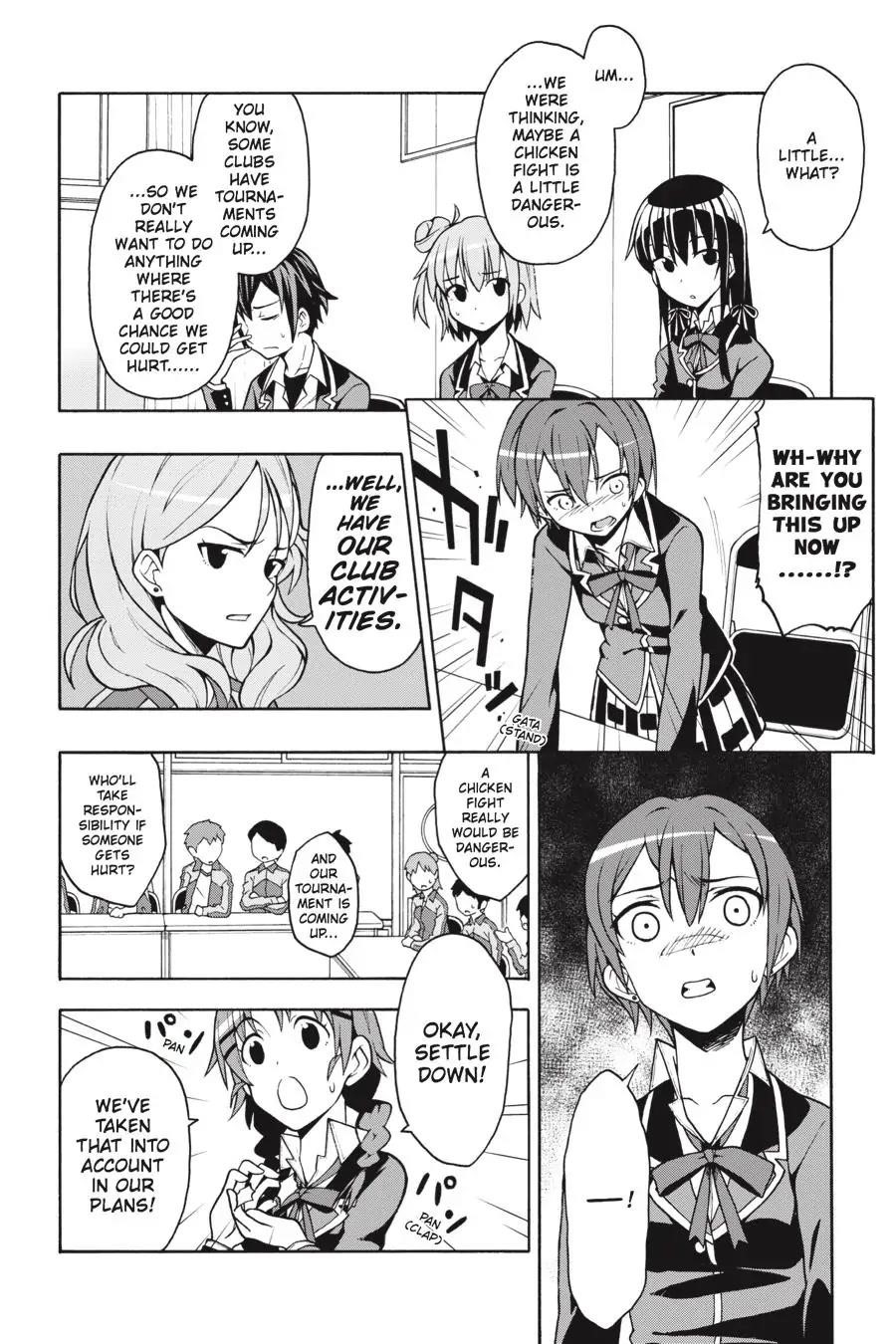My Youth Romantic Comedy Is Wrong as I Expected @ comic Chapter 47 - Page 12