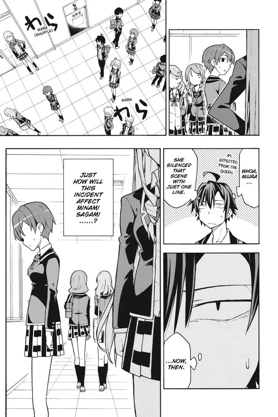 My Youth Romantic Comedy Is Wrong as I Expected @ comic Chapter 47 - Page 3