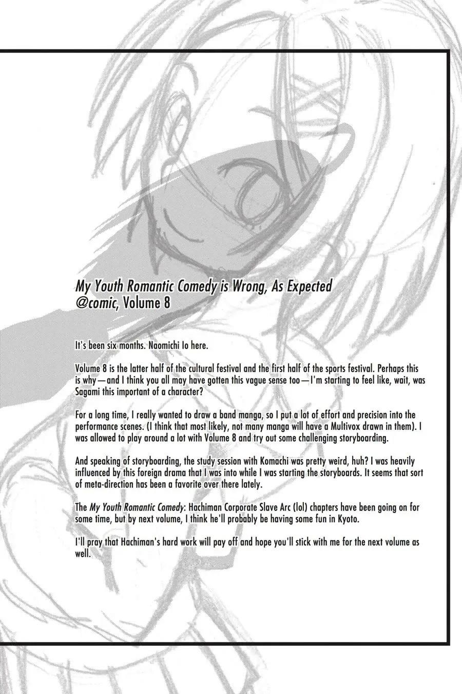 My Youth Romantic Comedy Is Wrong as I Expected @ comic Chapter 47 - Page 30