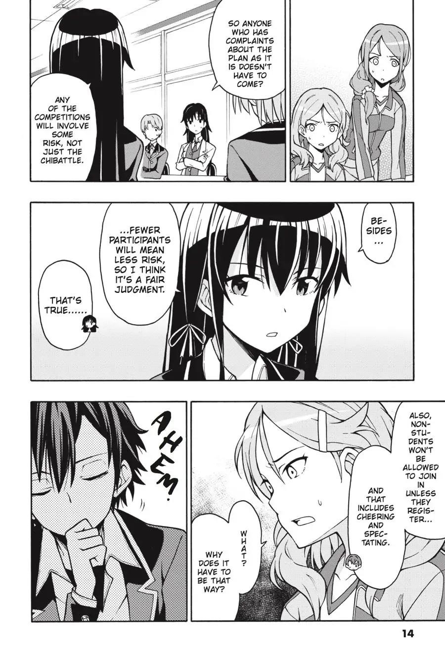 My Youth Romantic Comedy Is Wrong as I Expected @ comic Chapter 48 - Page 15