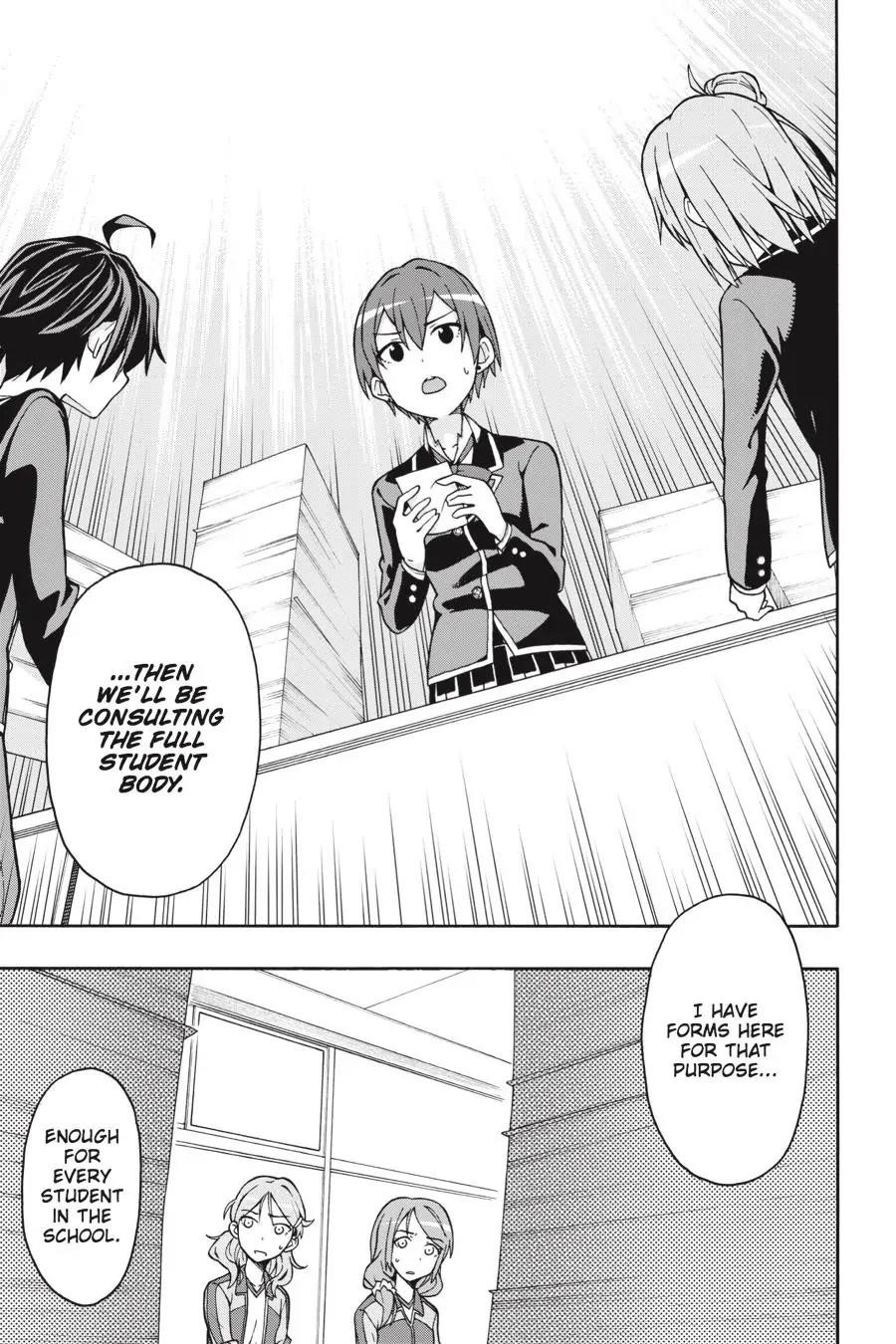 My Youth Romantic Comedy Is Wrong as I Expected @ comic Chapter 48 - Page 18