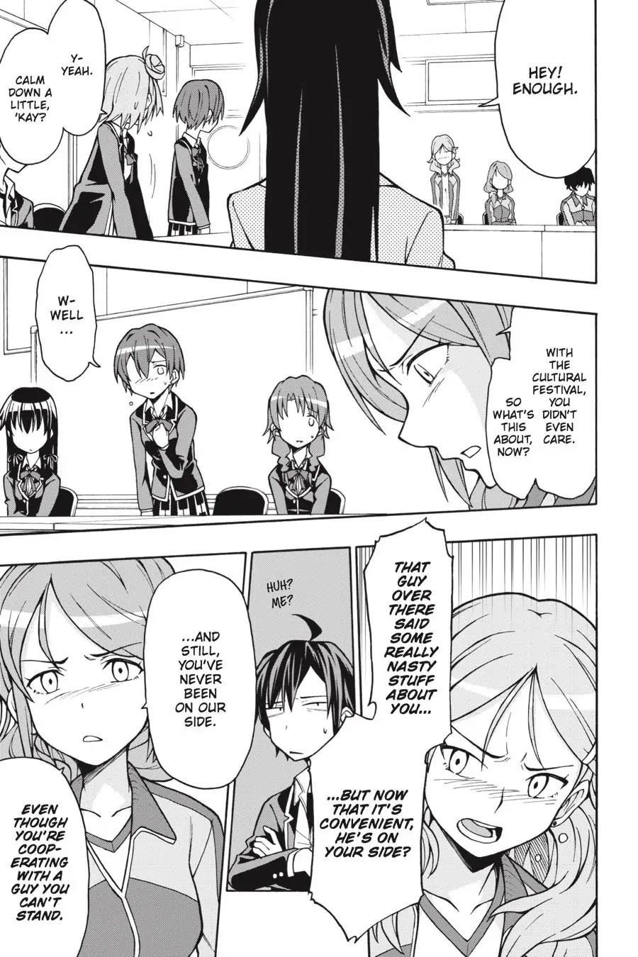 My Youth Romantic Comedy Is Wrong as I Expected @ comic Chapter 48 - Page 22