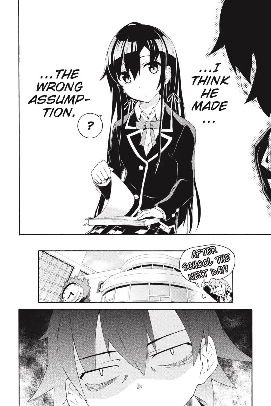 My Youth Romantic Comedy Is Wrong as I Expected @ comic Chapter 5 - Page 13