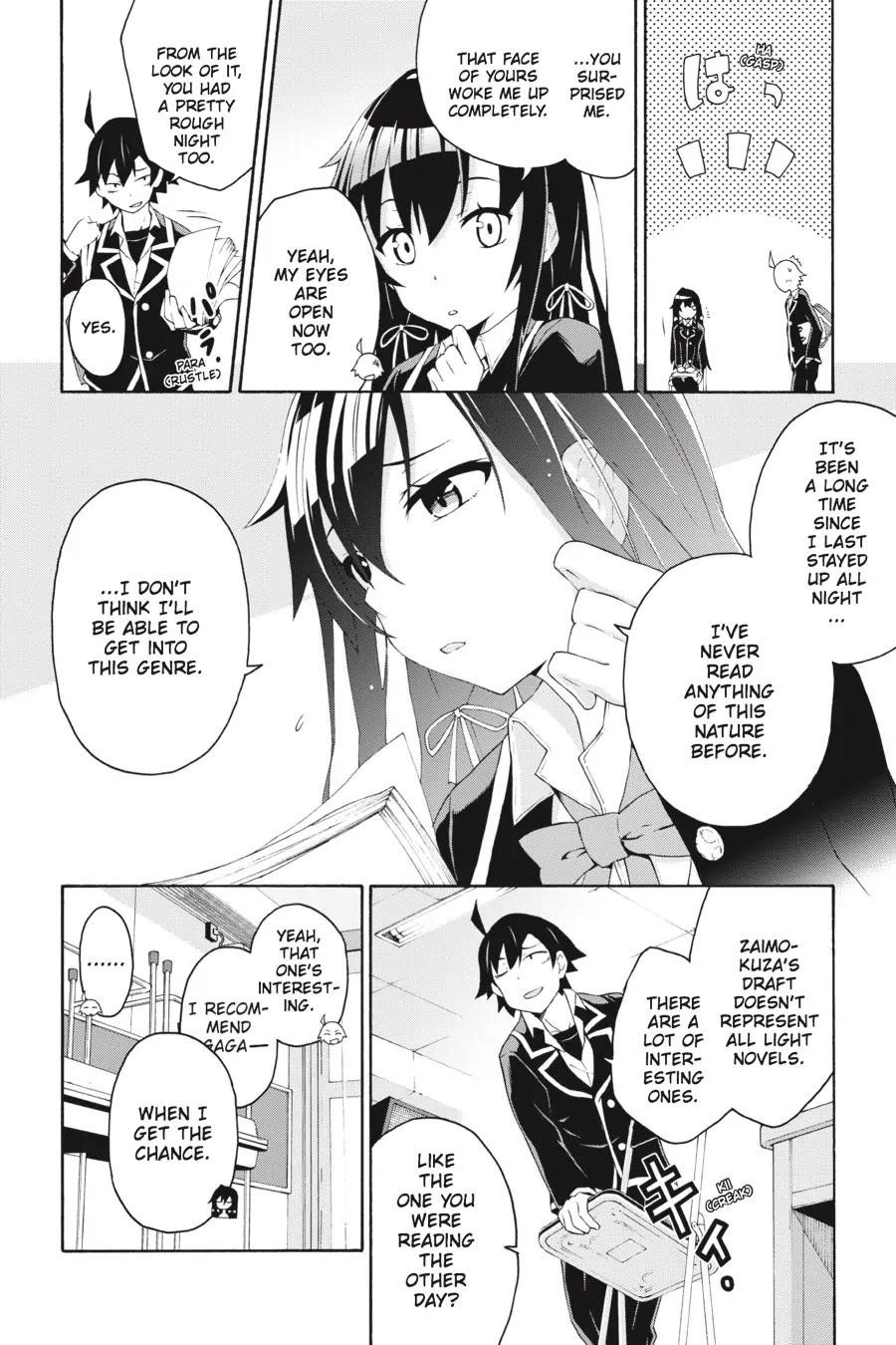 My Youth Romantic Comedy Is Wrong as I Expected @ comic Chapter 5 - Page 15