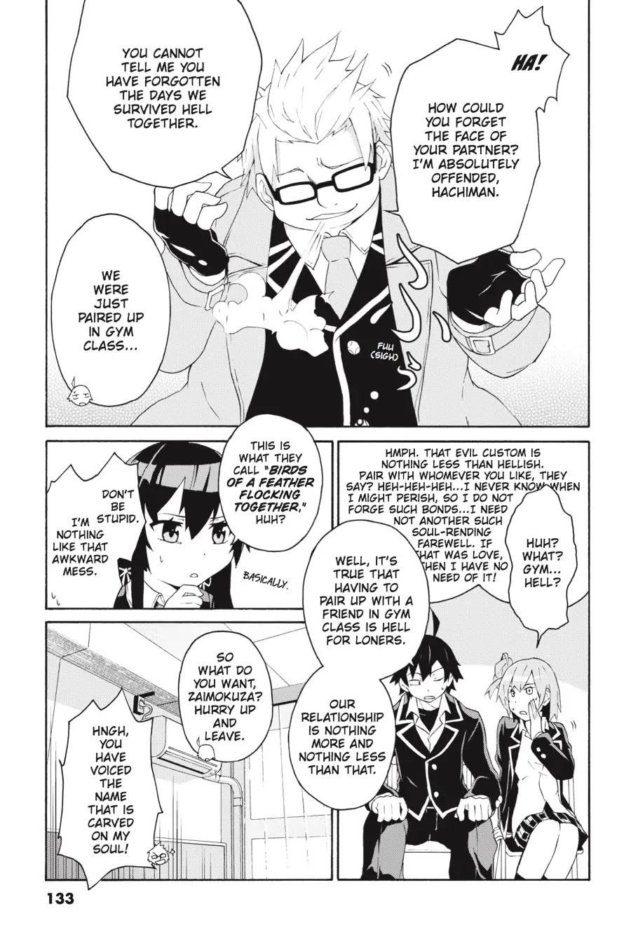 My Youth Romantic Comedy Is Wrong as I Expected @ comic Chapter 5 - Page 4
