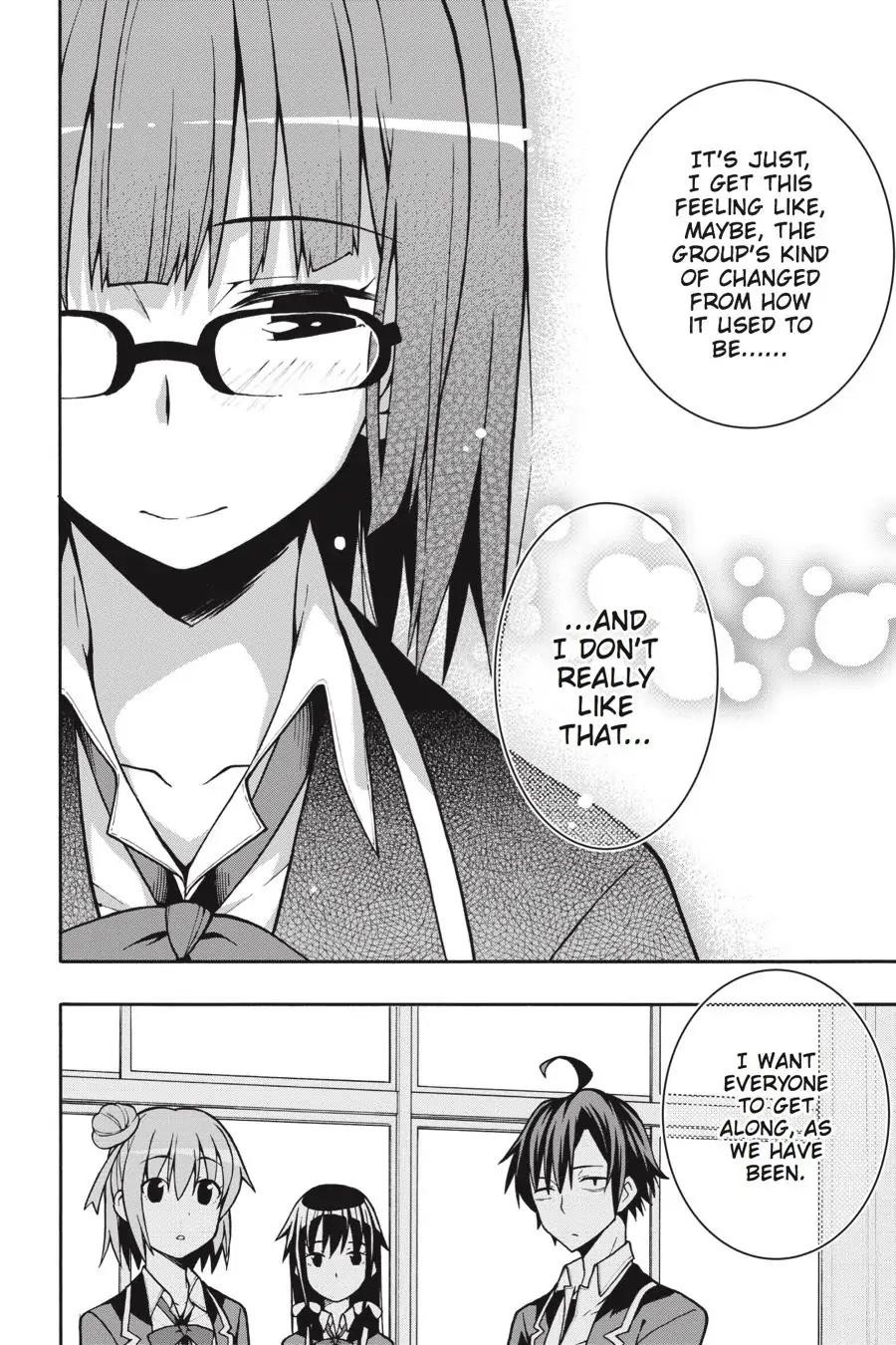 My Youth Romantic Comedy Is Wrong as I Expected @ comic Chapter 50 - Page 28