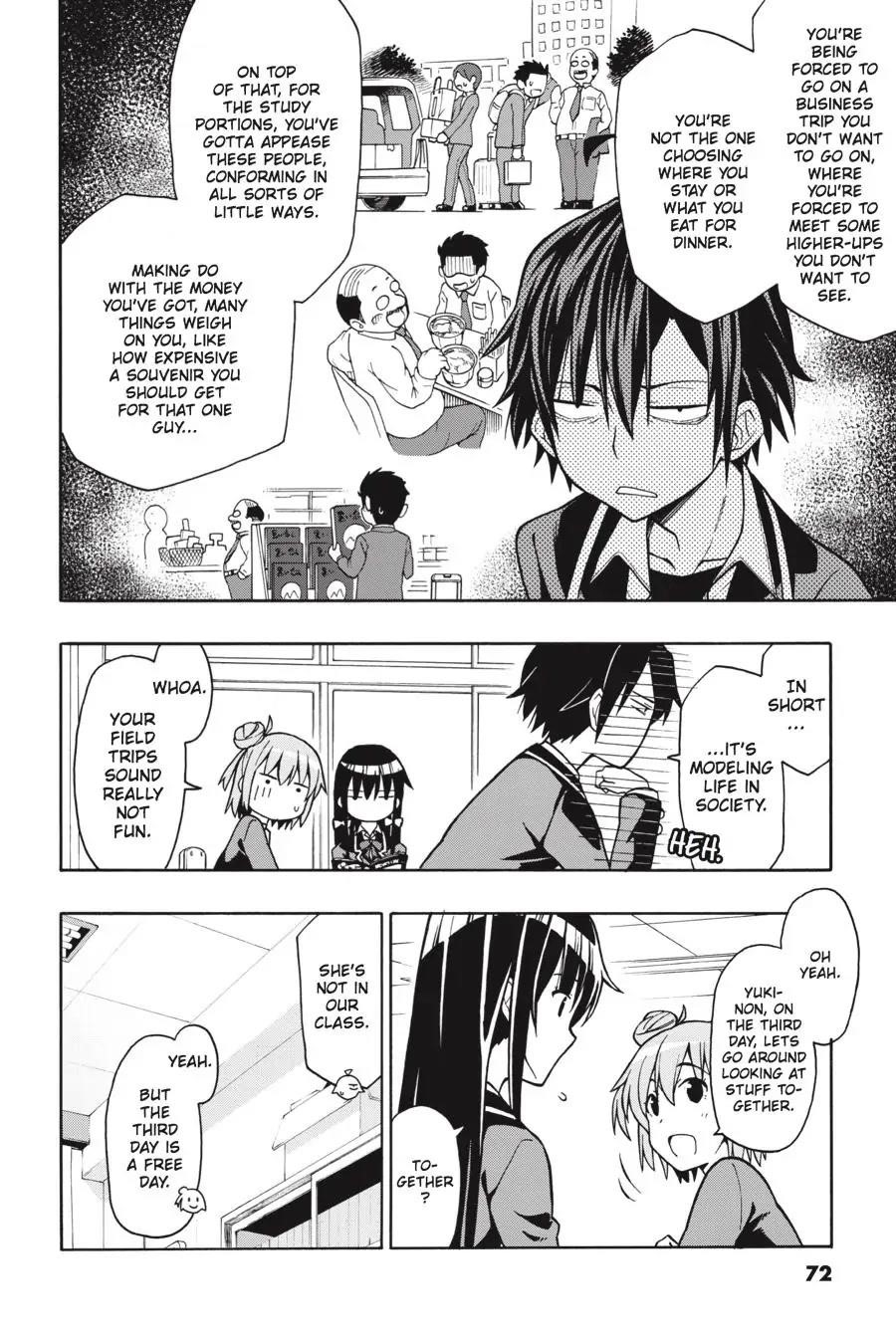 My Youth Romantic Comedy Is Wrong as I Expected @ comic Chapter 50 - Page 4