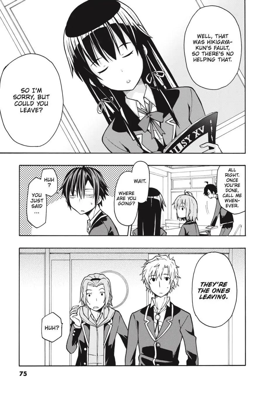 My Youth Romantic Comedy Is Wrong as I Expected @ comic Chapter 50 - Page 7