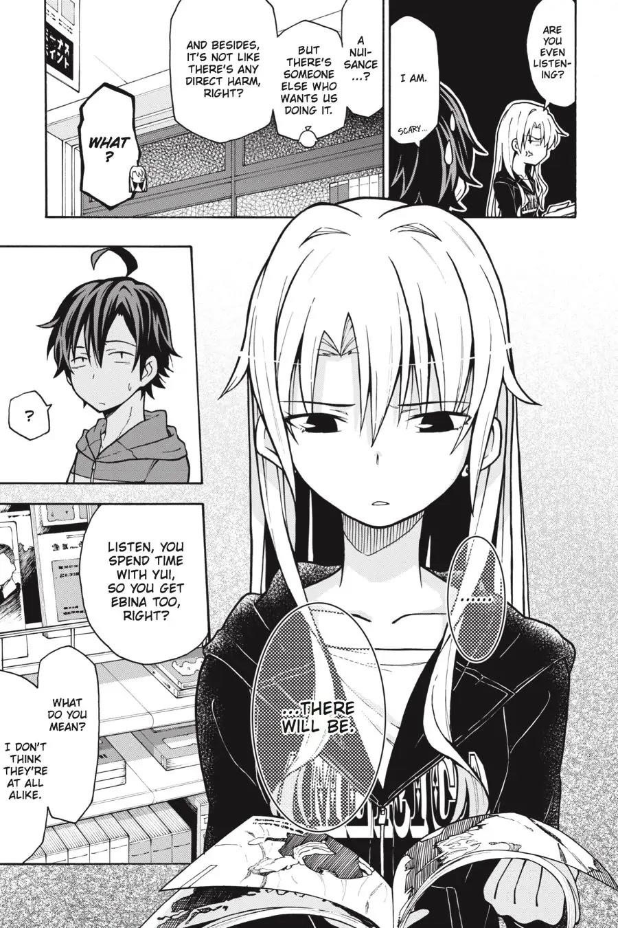 My Youth Romantic Comedy Is Wrong as I Expected @ comic Chapter 52 - Page 19