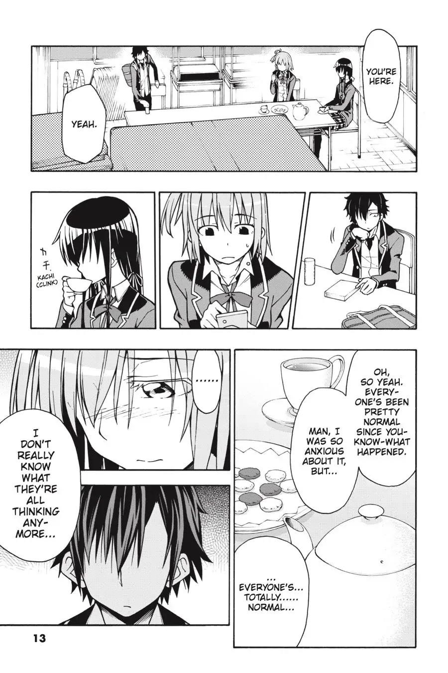 My Youth Romantic Comedy Is Wrong as I Expected @ comic Chapter 54 - Page 14
