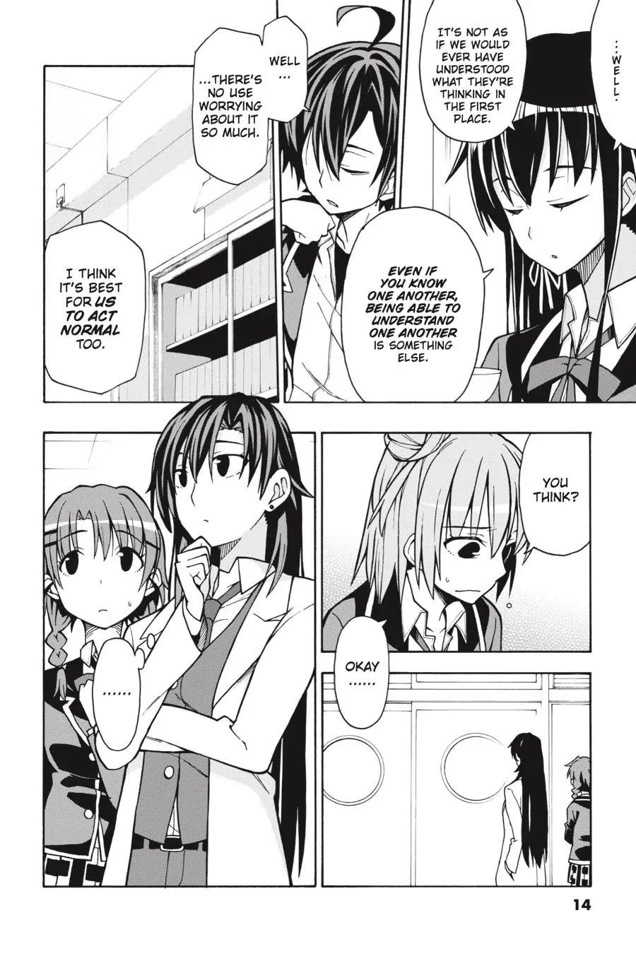 My Youth Romantic Comedy Is Wrong as I Expected @ comic Chapter 54 - Page 15