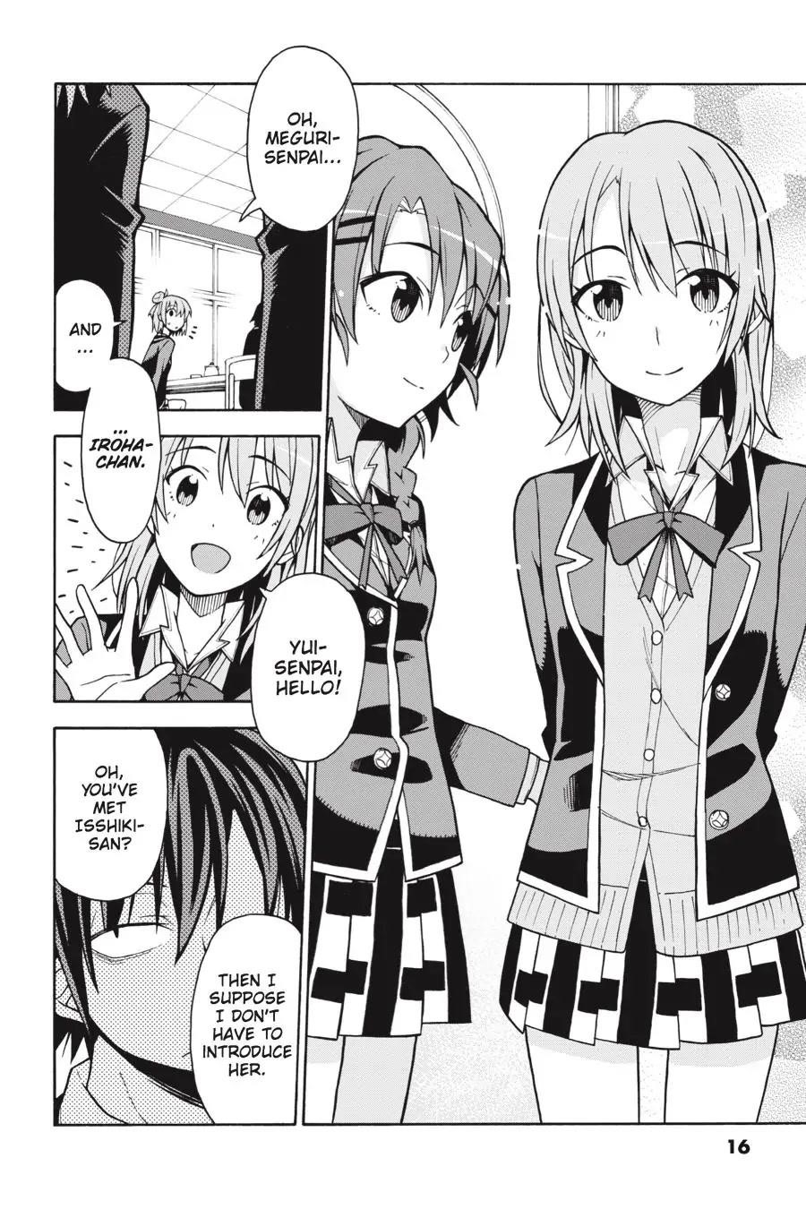 My Youth Romantic Comedy Is Wrong as I Expected @ comic Chapter 54 - Page 17