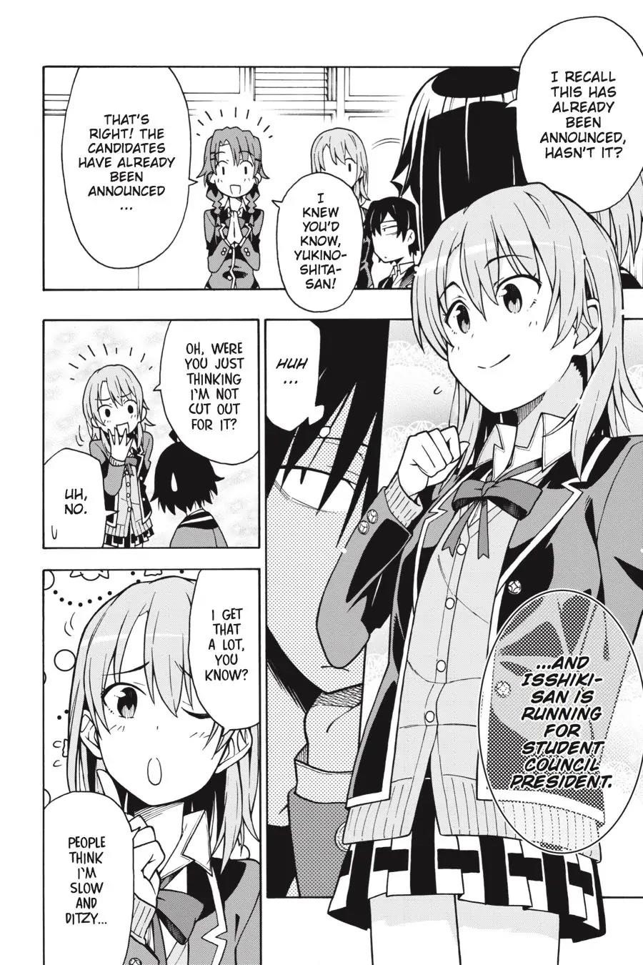 My Youth Romantic Comedy Is Wrong as I Expected @ comic Chapter 54 - Page 19