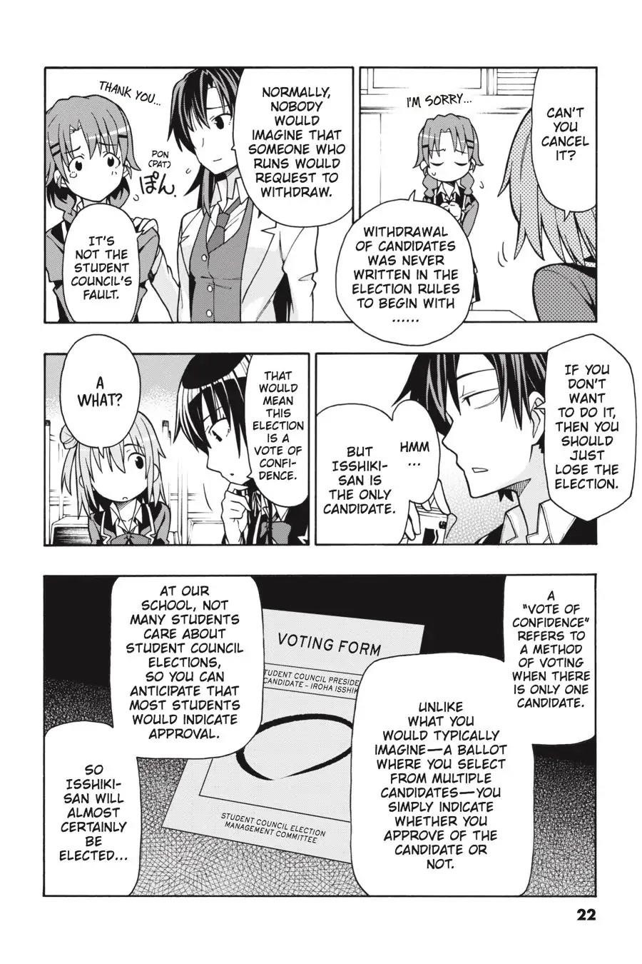 My Youth Romantic Comedy Is Wrong as I Expected @ comic Chapter 54 - Page 23